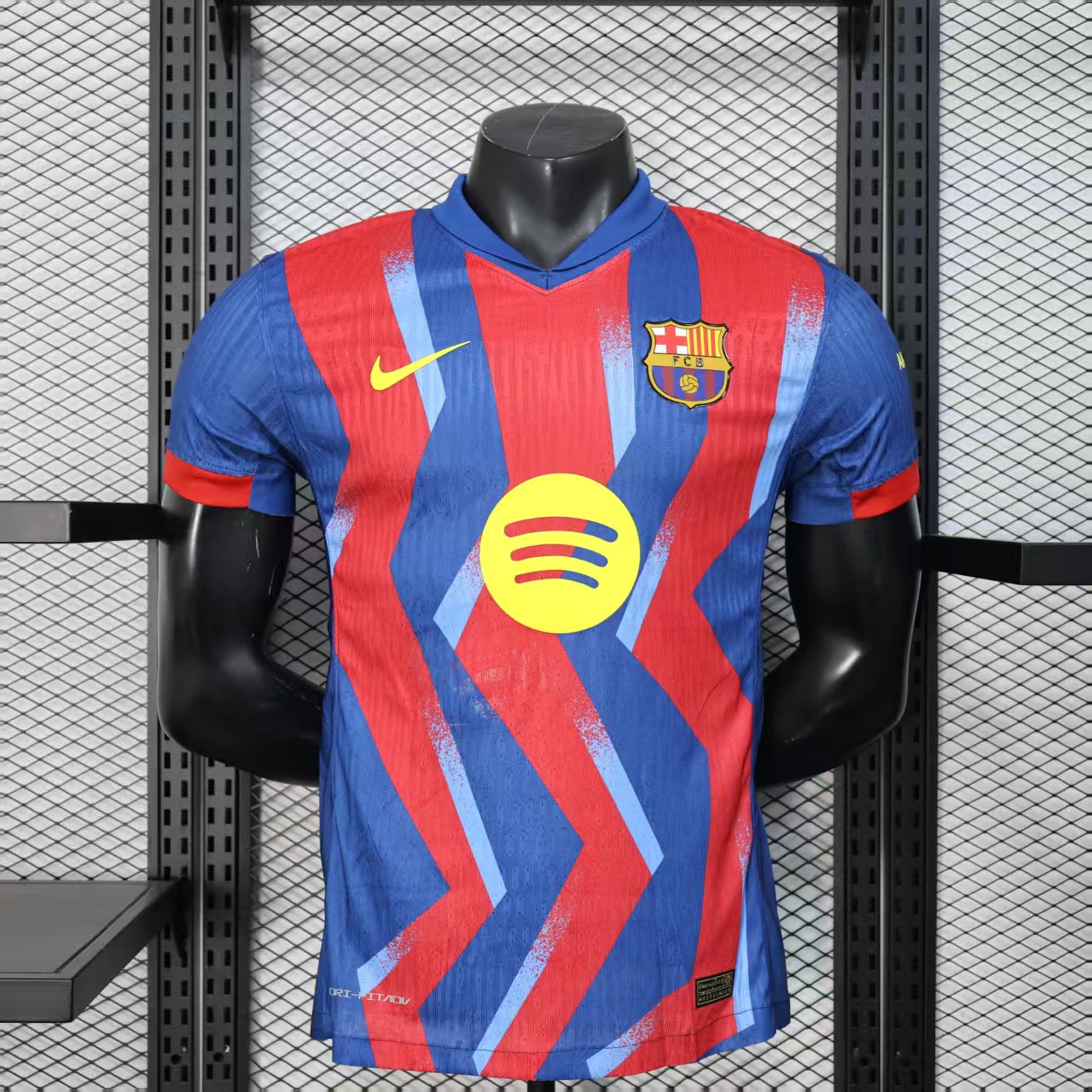 2025/2026 Versión Jugador Camiseta de Fútbol Cuarta Visitante del Barcelona Calidad Tailandesa — Vista 13