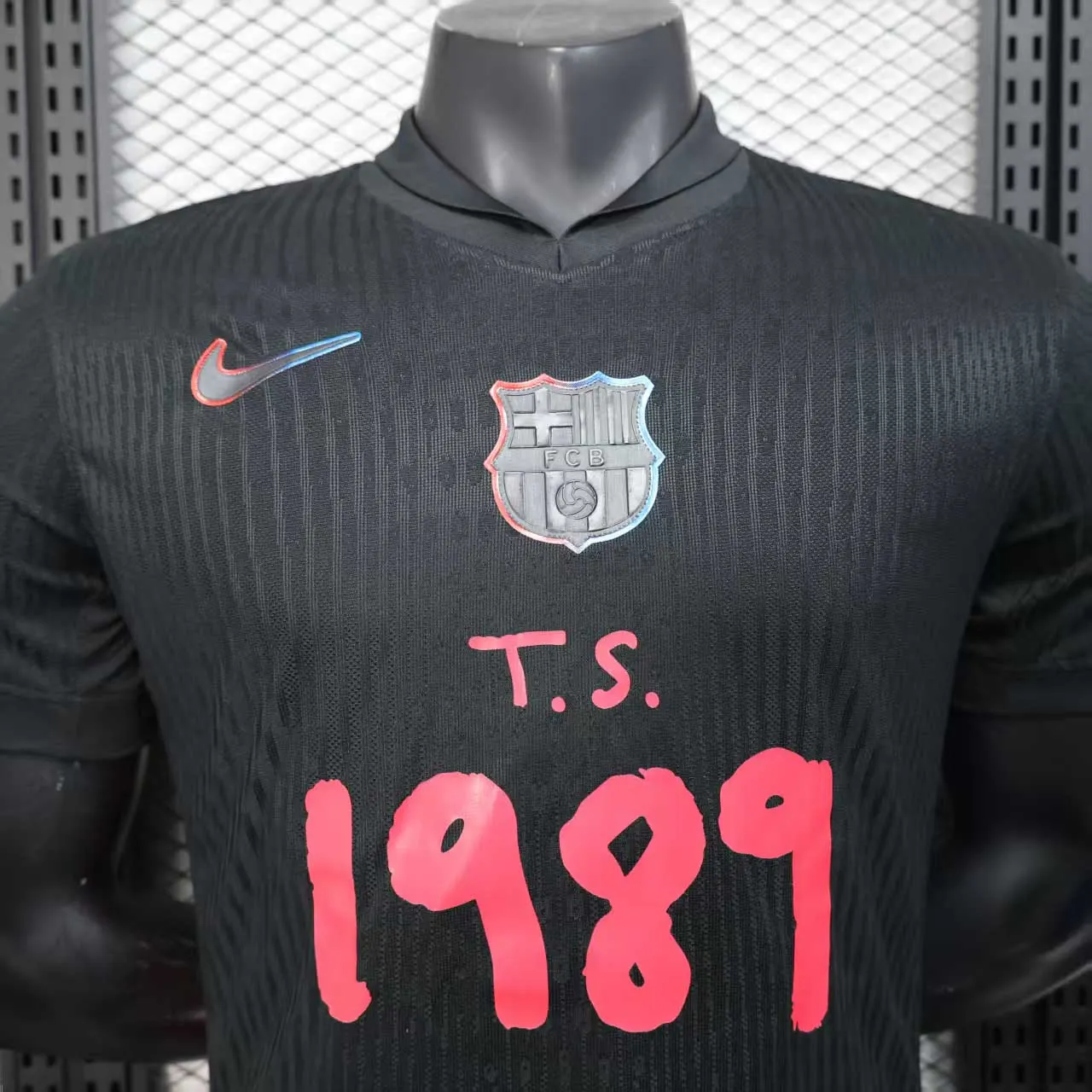 2025/2026 Camiseta de Fútbol Visitante 1989 Publicidad del Barcelona Versión Jugador Calidad Tailandesa — Vista 13