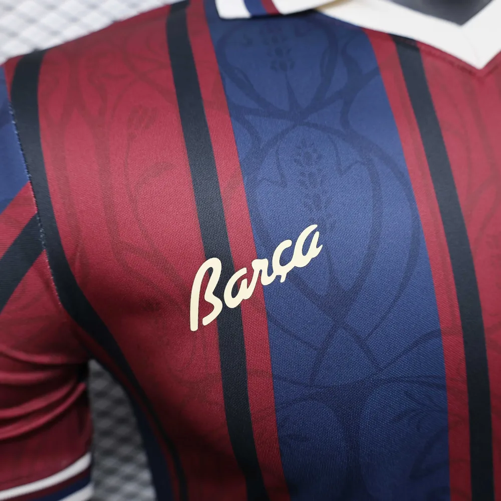 2025/2026 Barcelona Versión Jugador 125 Aniversario Camiseta Fútbol Calidad Tailandesa — Vista 4