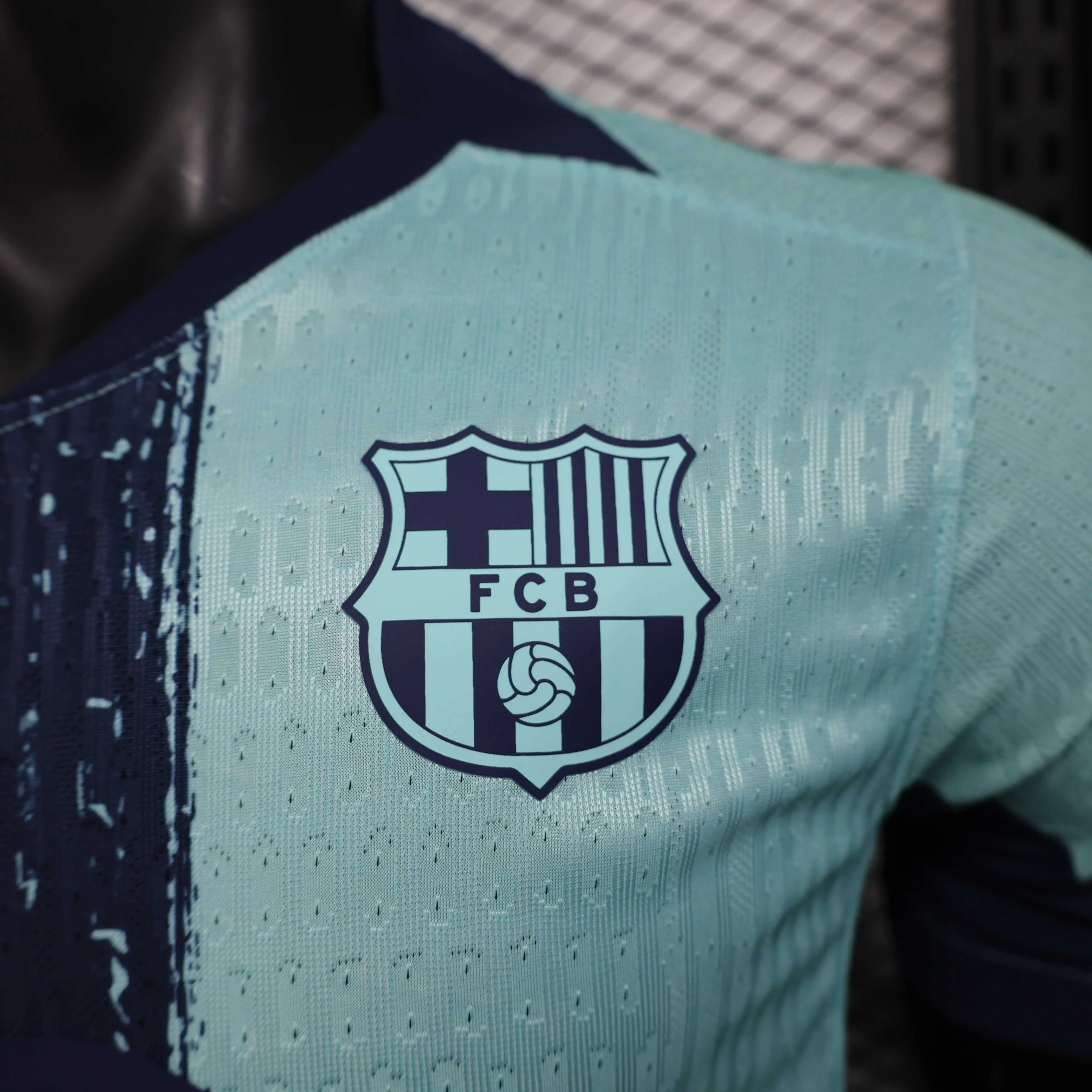 2025/2026 Versión Jugador Segunda Camiseta Visitante Barcelona Calidad Tailandesa — Vista 16