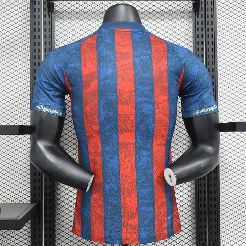 2024/2025 Camiseta Edición Especial Rayas Versión Jugador Barcelona Calidad Tailandesa — Vista 11