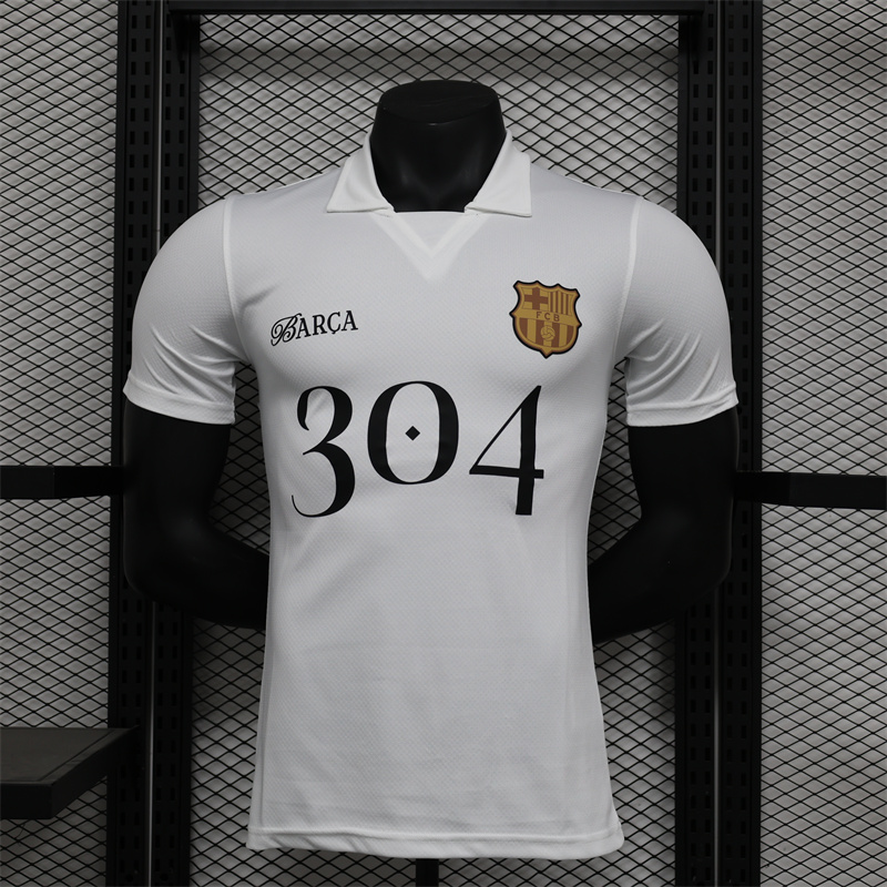 2024/2025 Versión Jugador Barcelona 304 Aniversario Edición Camiseta Calidad Tailandesa — Vista 8