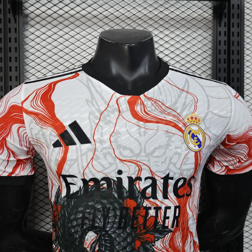 2025/2026 Versión Jugador Real Madrid Edición Especial 12 Camiseta de Fútbol Calidad Tailandesa — Vista 3