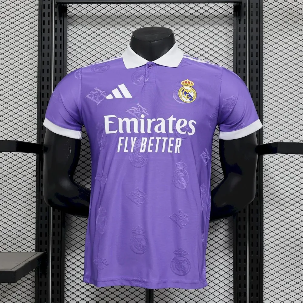 2025/2026 Versión Jugador Edición Especial Real Madrid 01 Camiseta de Fútbol Calidad Tailandesa — Vista 1