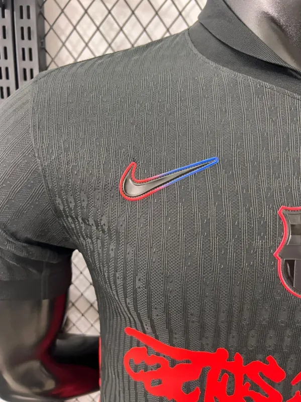 2024/2025 Camiseta de Fútbol Visitante Versión Jugador Barcelona x Travis Scott Collab Calidad Tailandesa — Vista 7