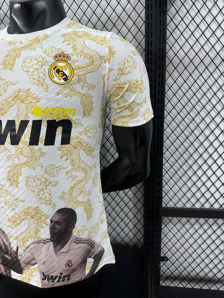 2025/2026 Versión Jugador Real Madrid Edición Especial 40 Camiseta Calidad Tailandesa — Vista 7