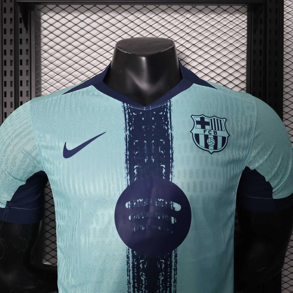 2025/2026 Versión Jugador Segunda Camiseta Visitante Barcelona Calidad Tailandesa — Vista 3