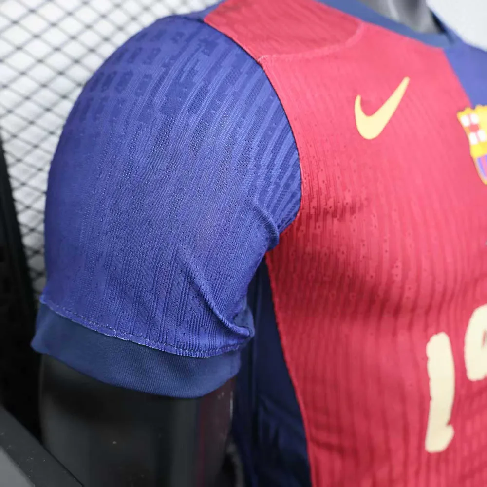2025/2026 Camiseta de Fútbol Local 1989 Publicidad del Barcelona Versión Jugador Calidad Tailandesa — Vista 7