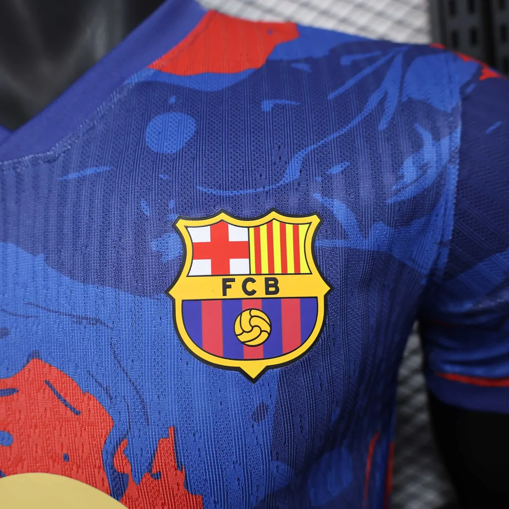 2025/2026 Barcelona Versión Jugador Edición Especial 05 Camiseta Fútbol Calidad Tailandesa — Vista 5