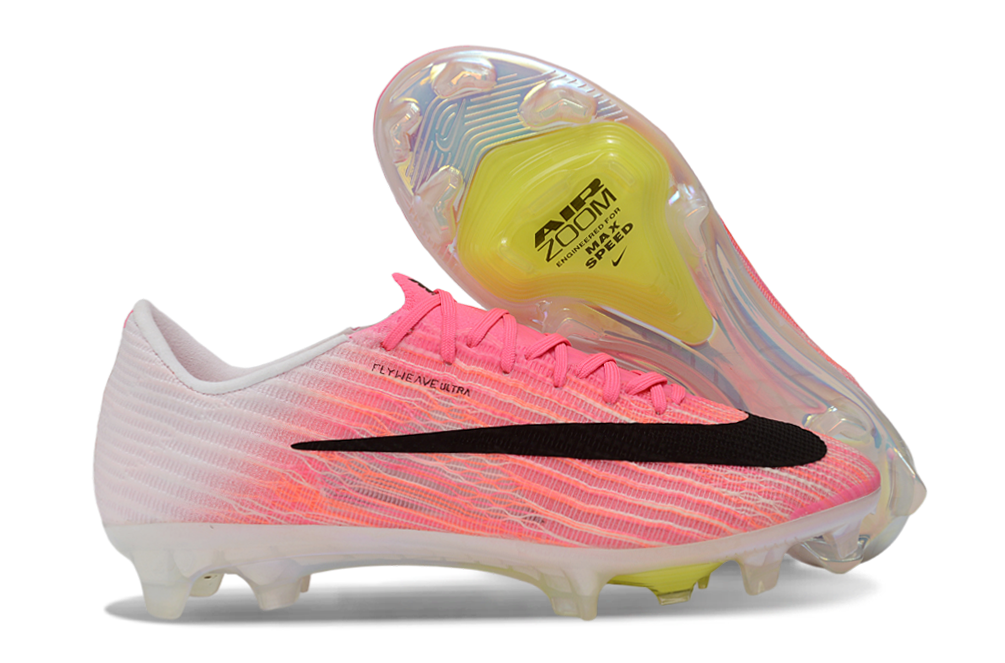 Botas de fútbol Mercurial Vapor 17 FG rosa, gris y negro - Imagen 2