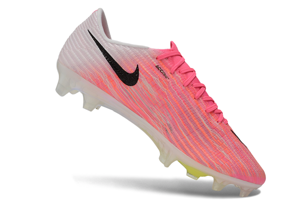 Botas de fútbol Mercurial Vapor 17 FG rosa, gris y negro