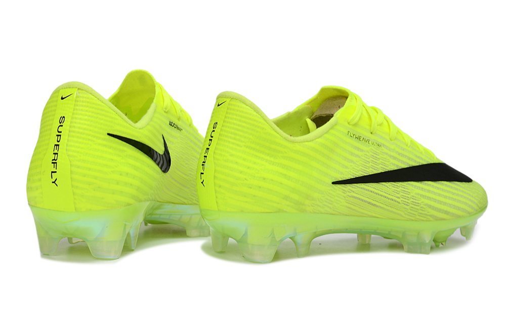Botas de fútbol Mercurial Vapor 17 FG amarillo fluorescente y negro - Imagen 3
