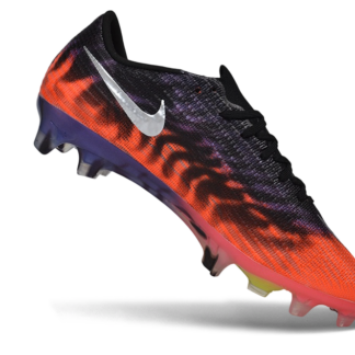 Botas de fútbol Mercurial Vapor 17 FG negro, naranja y plateado