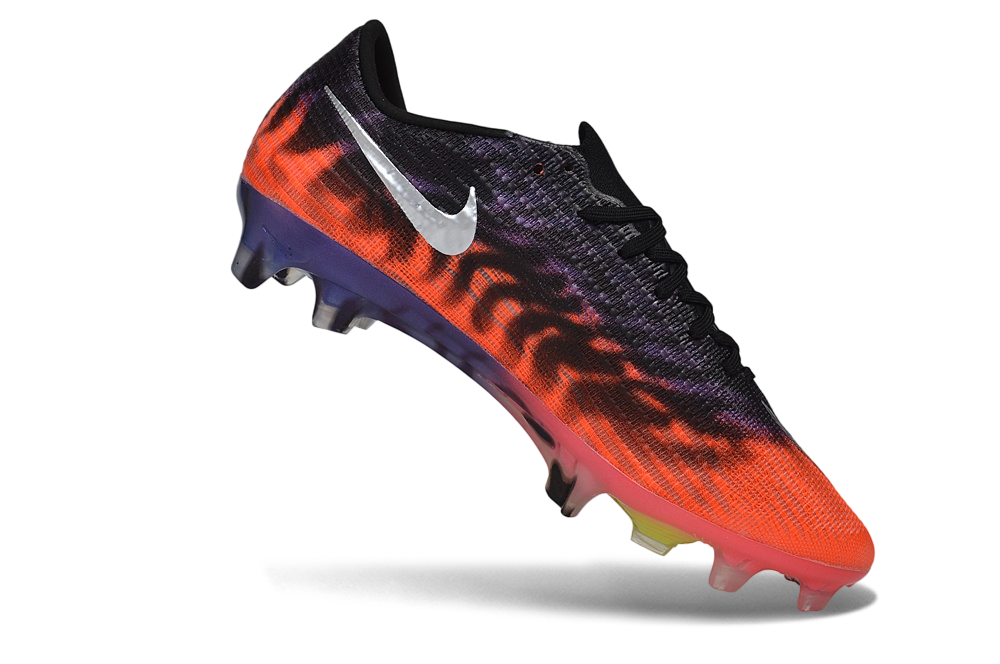 Botas de fútbol Mercurial Vapor 17 FG negro, naranja y plateado