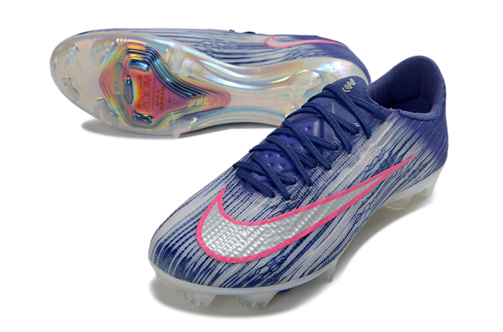 Botas de fútbol Mercurial Vapor 17 FG azul, rojo y plateado - Imagen 2