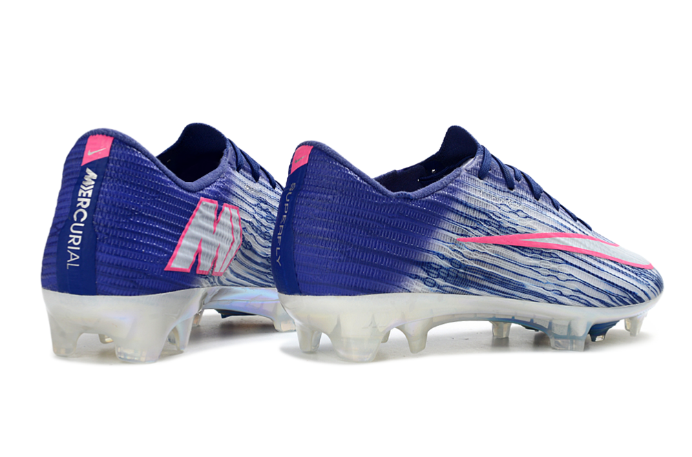 Botas de fútbol Mercurial Vapor 17 FG azul, rojo y plateado - Imagen 3