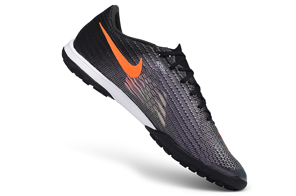 Botas de fútbol Mercurial 17 TF negro y naranja, suela blanca - Imagen 3