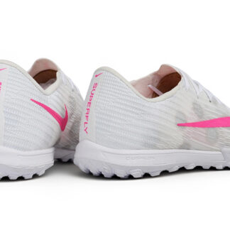Botas de fútbol Mercurial 17 TF blanco y rosa