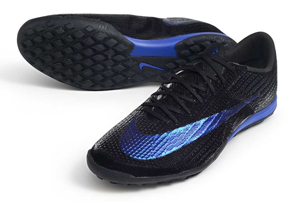 Botas de fútbol Mercurial 17 TF negro y azul - Imagen 3