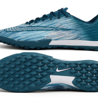 Botas de fútbol Mercurial 17 TF verde oscuro y blanco