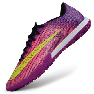 Botas de fútbol Mercurial 17 TF morado, rosa y amarillo