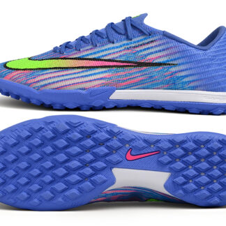 Botas de fútbol Mercurial 17 TF azul lavanda y verde lima