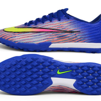 Botas de fútbol Mercurial 17 TF azul intenso y amarillo multicolor