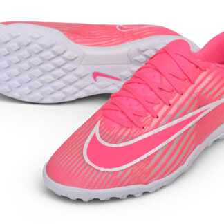 Botas de fútbol Mercurial 17 TF rosa y blanco
