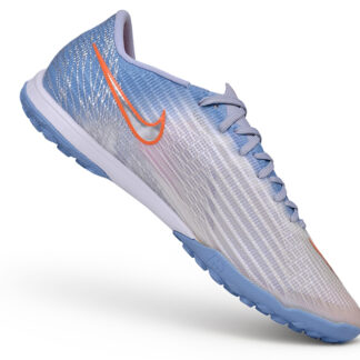 Botas de fútbol Mercurial 17 TF gris azulado y naranja