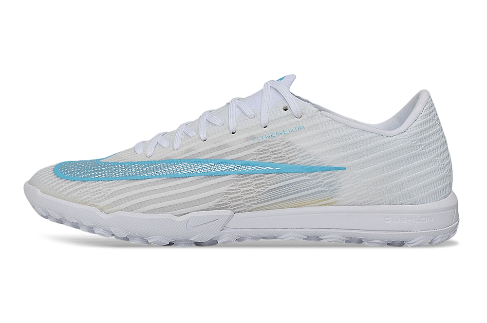 Botas de fútbol Mercurial 17 TF blanco y azul claro