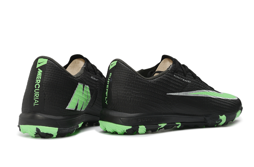 Botas de fútbol Mercurial 17 TF negro y verde - Imagen 3