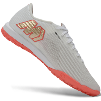 Botas de fútbol Mercurial 17 TF blanco y naranja, suela naranja