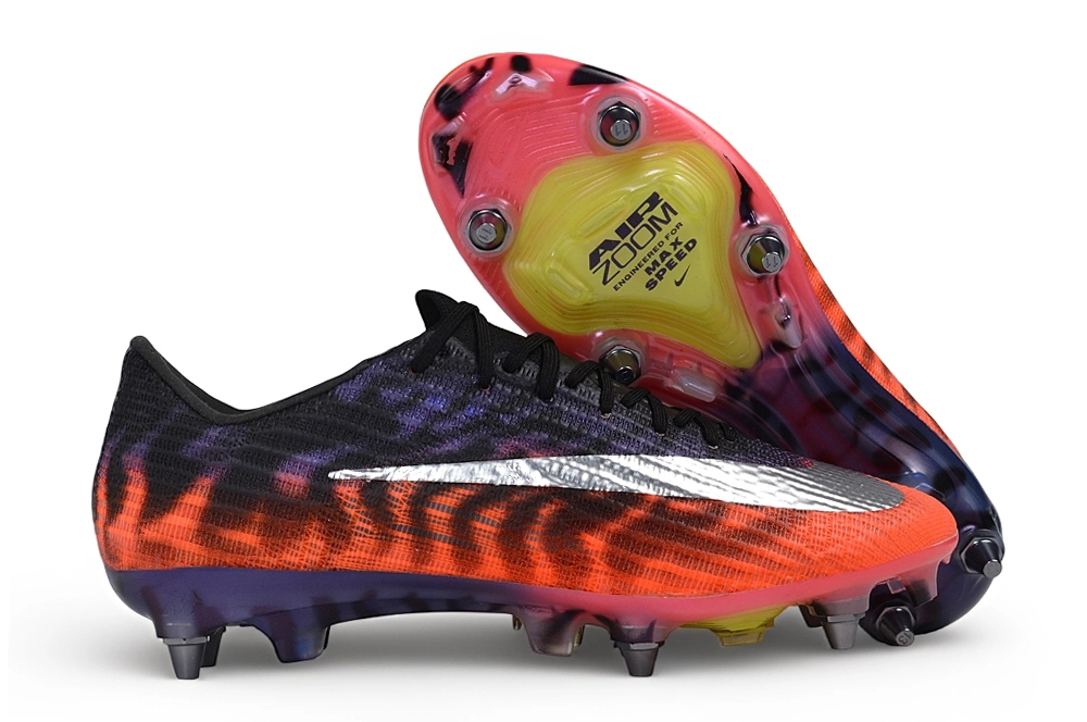 Botas de fútbol Mercurial 17 SG-Pro negro y naranja multicolor - Imagen 2
