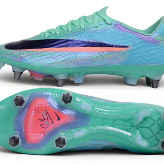 Botas de fútbol Mercurial 17 SG-Pro menta, morado y rosa