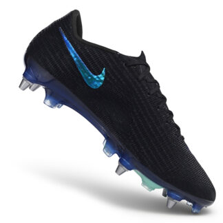 Botas de fútbol Mercurial 17 SG-Pro negro y azul