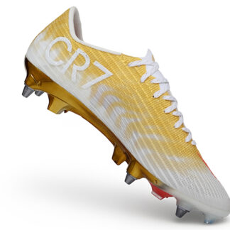 Botas de fútbol Mercurial 17 SG-Pro blanco, dorado y naranja