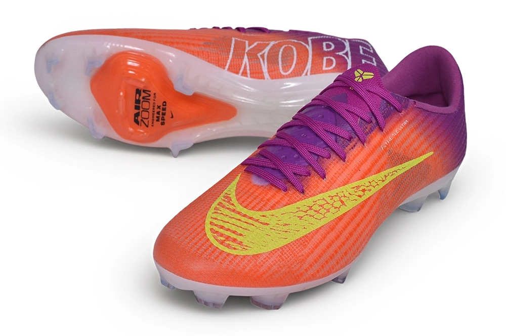Botas de fútbol Mercurial Vapor 17 FG naranja, morado y amarillo - Imagen 2