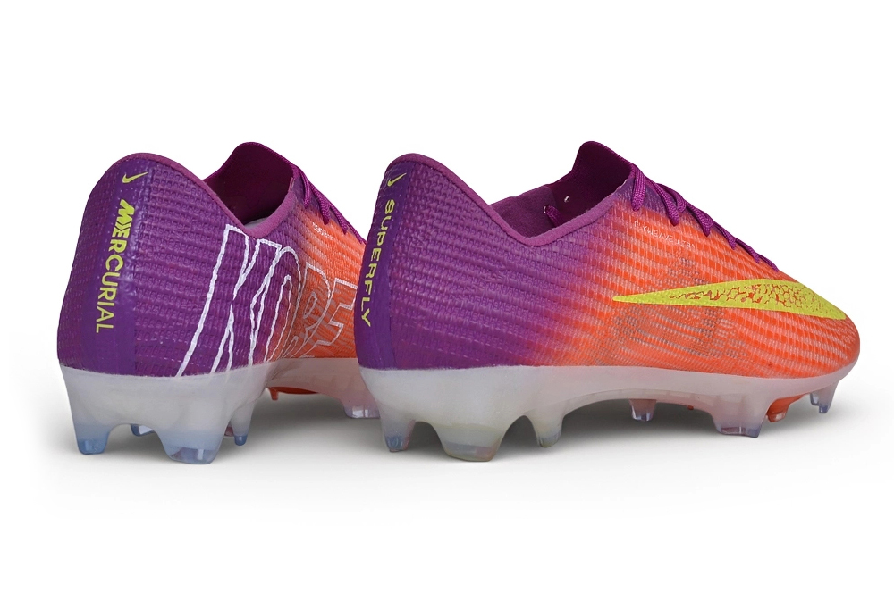 Botas de fútbol Mercurial Vapor 17 FG naranja, morado y amarillo - Imagen 3