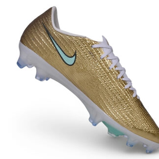 Botas de fútbol Mercurial Vapor 17 FG dorado y jade