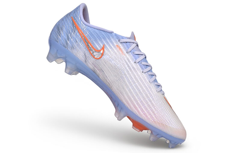 Botas de fútbol Mercurial Vapor 17 FG gris y naranja
