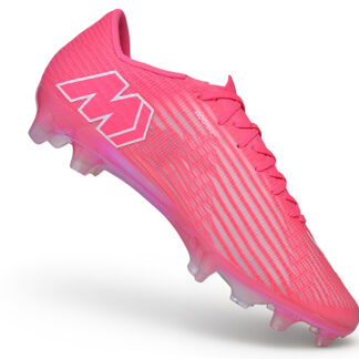 Botas de fútbol Mercurial Vapor 17 FG rosa y blanco