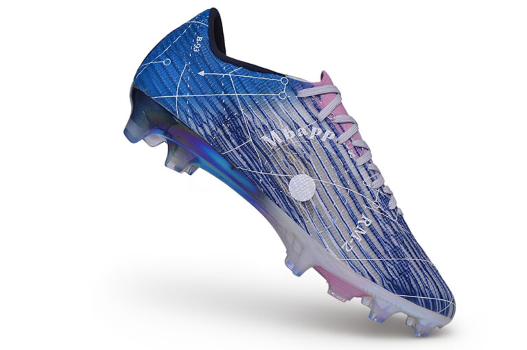 Botas de fútbol Mercurial Vapor 17 FG gris, azul y blanco