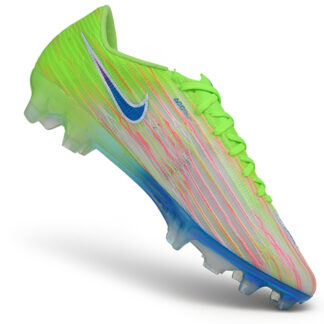 Botas de fútbol Mercurial Vapor 17 FG verde lima, rosa y azul