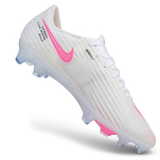 Botas de fútbol Mercurial Vapor 17 FG blanco, jade y rosa