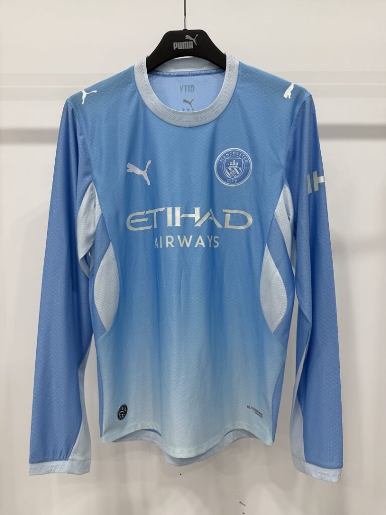 Camiseta Manchester City local 2026/27 de manga larga