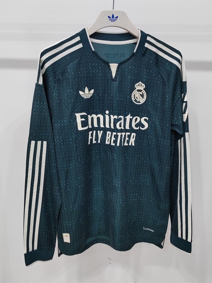 Camiseta Real Madrid visitante 2026/27 de manga larga