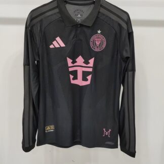 Camiseta Inter Miami visitante 2026/27 de manga larga oscura