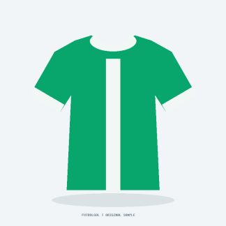 Pitch Green Football Shirt — Sample front illustration, not a product photograph